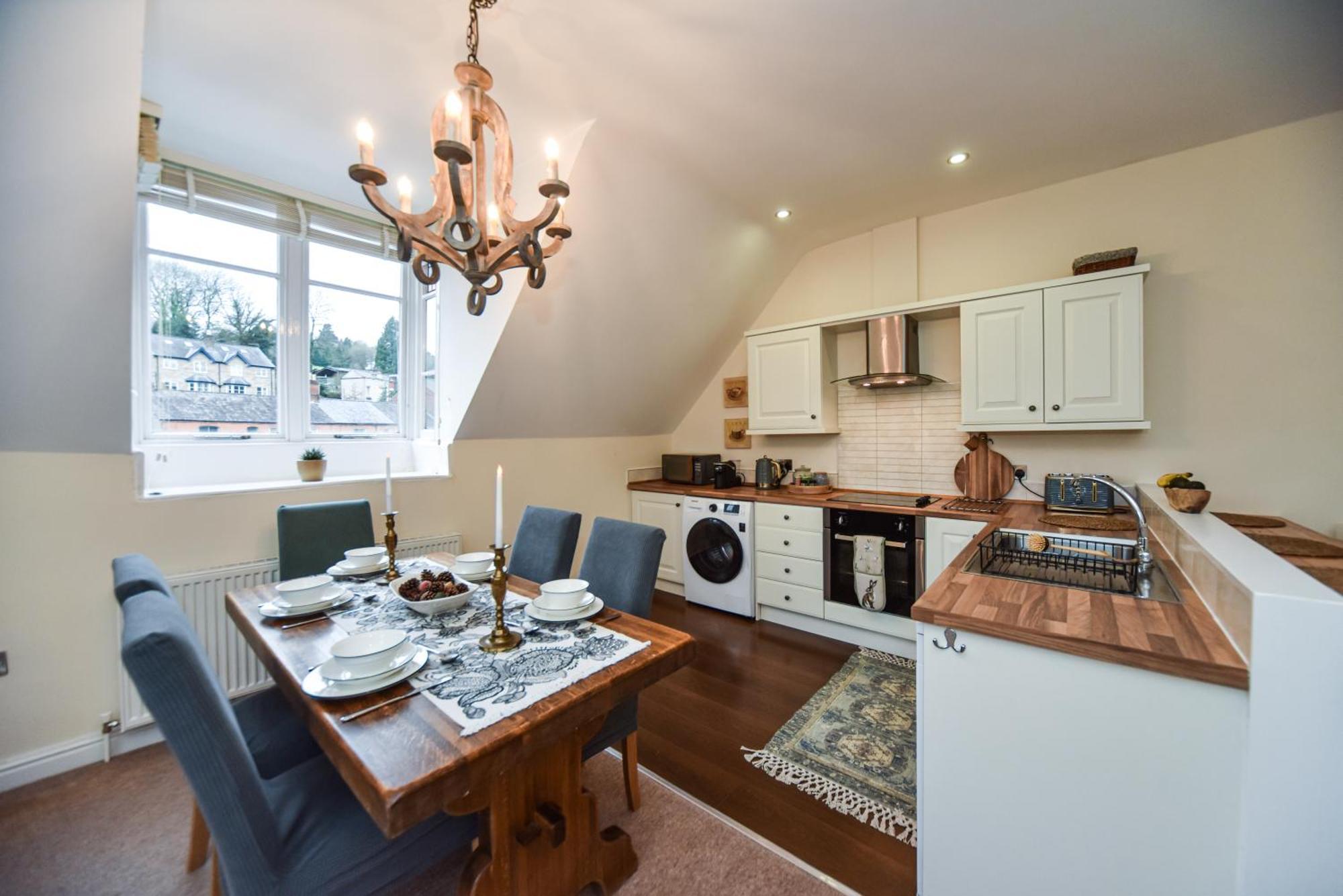 Top Floor Double En-Suite Br Apartment Central Matlock Matlock  Exteriör bild